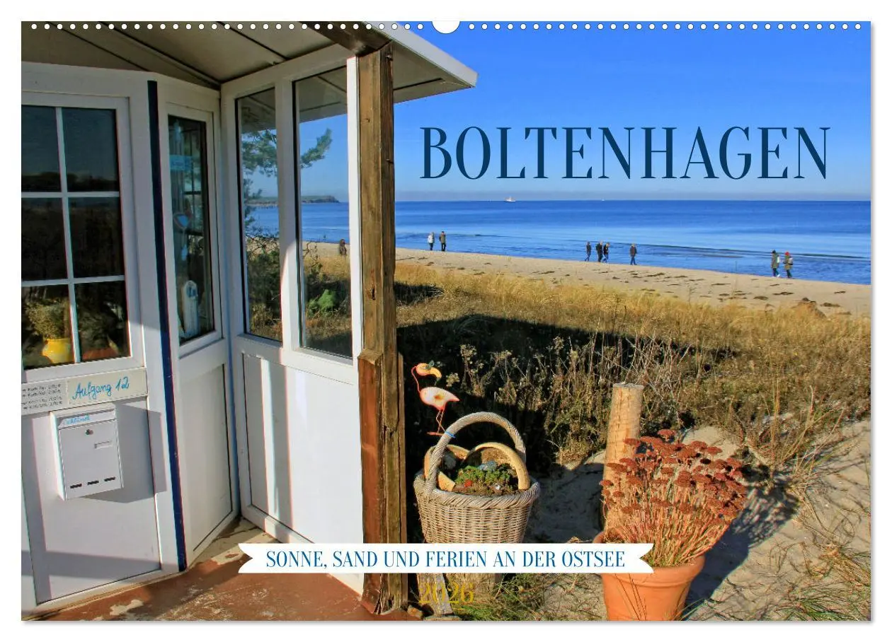 Cover: 9783457958100 | Boltenhagen - Sonne, Sand und Ferien an der Ostsee (Wandkalender...