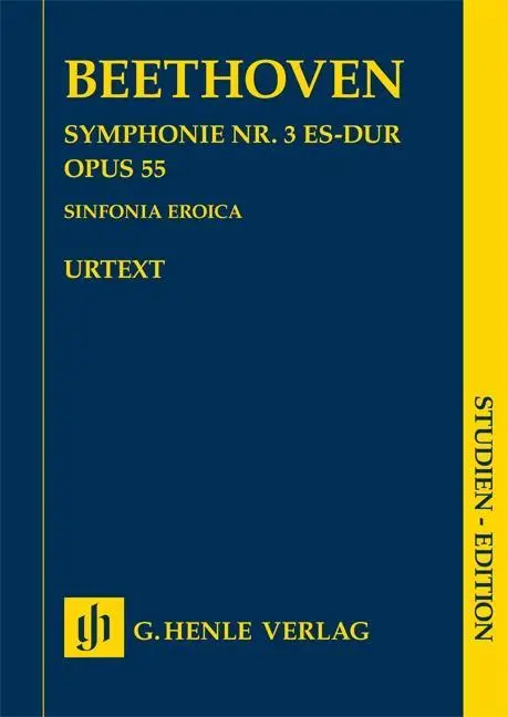 Cover: 9790201898100 | Symphony No. 3 E Flat Op. 55 | Sinfonia Eroica | Bathia Churgin | Buch