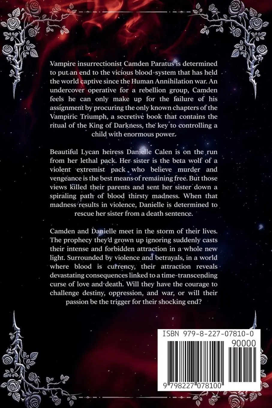 Rückseite: 9798227078100 | A Blood Deep Darkness | Tish Thomas | Taschenbuch | Englisch | 2023