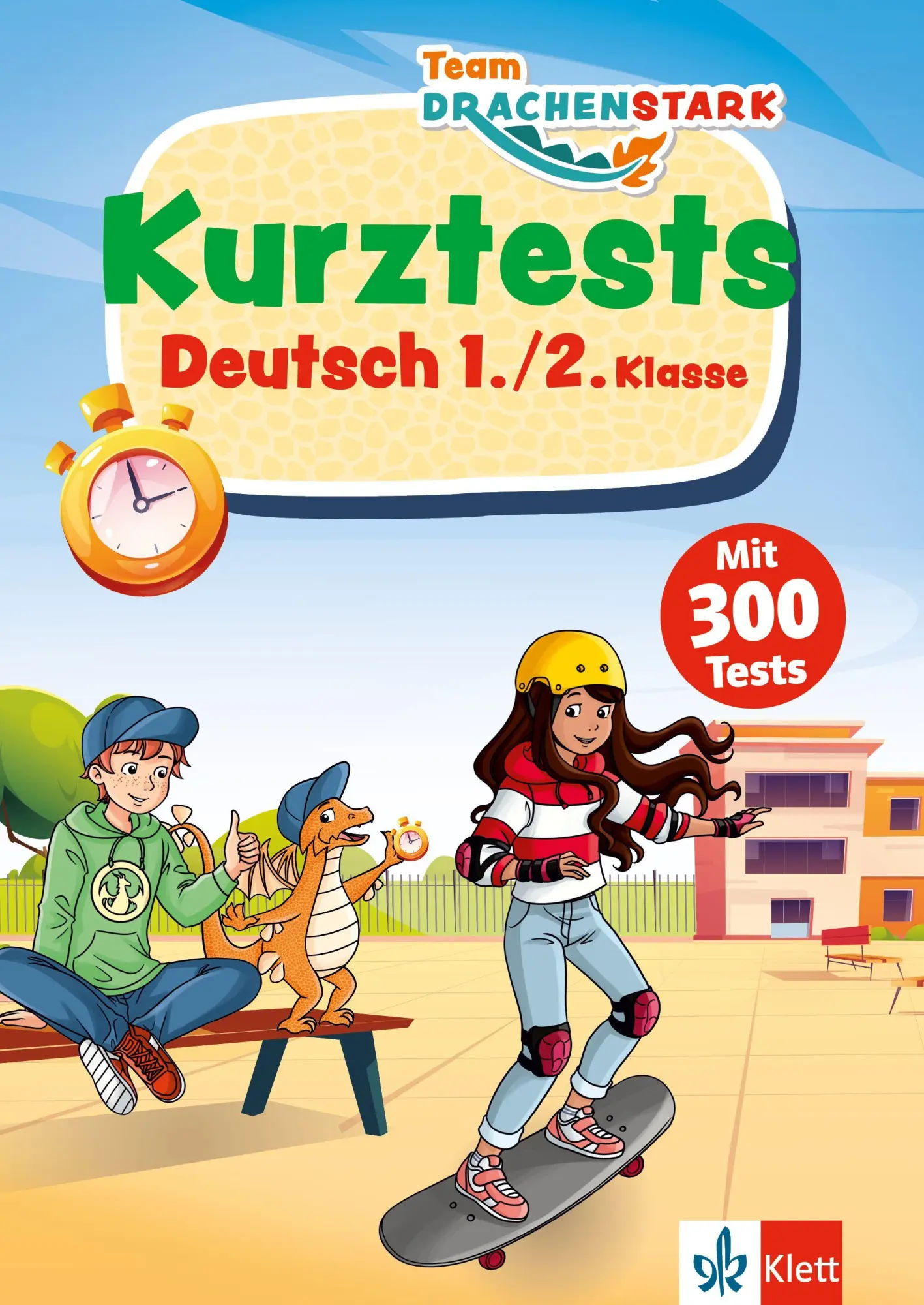 Cover: 9783129498200 | Team Drachenstark: Kurztests Deutsch 1./2. Klasse | Mit 300 Tests