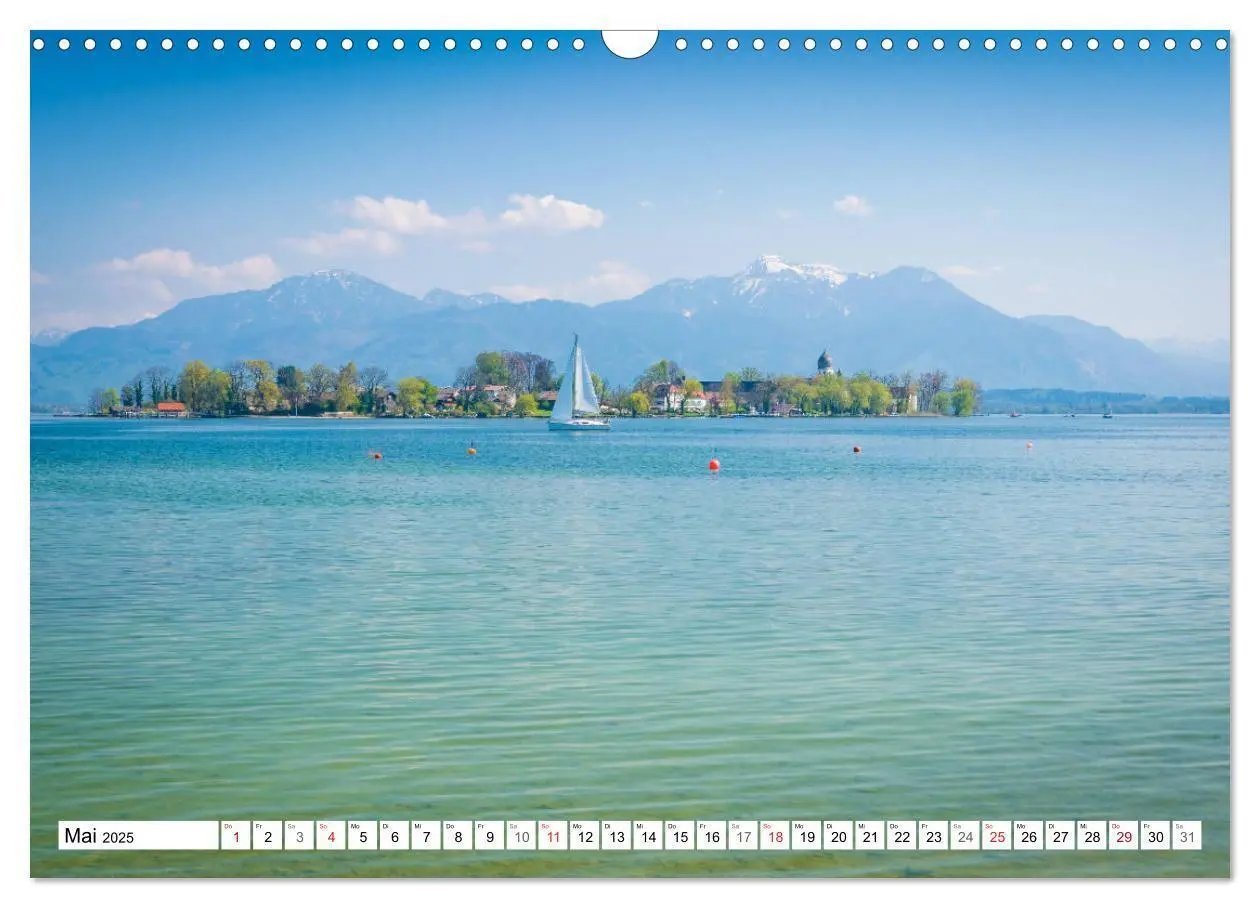 Bild: 9783435168200 | Der Chiemsee - Ansichten zum Träumen (Wandkalender 2025 DIN A3...