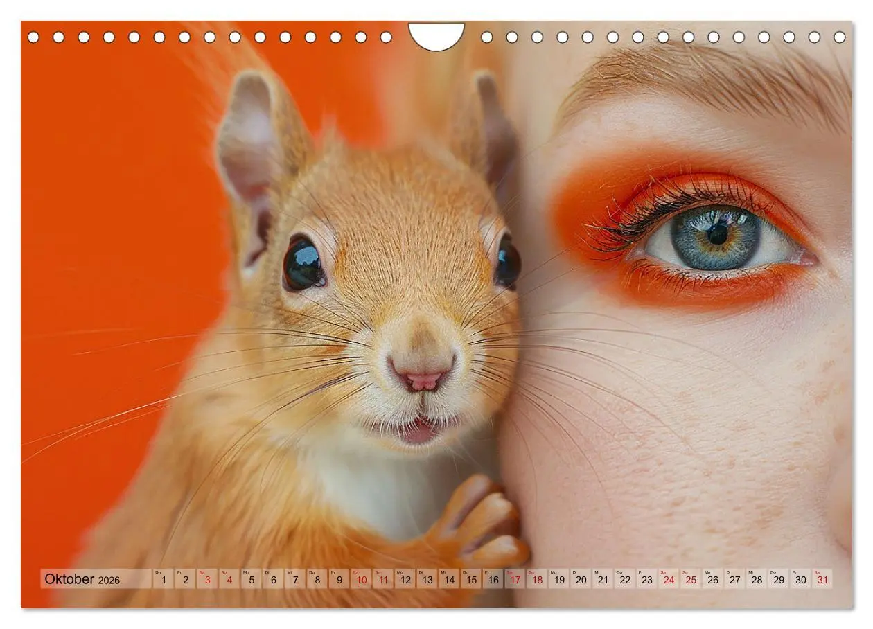 Bild: 9783457328200 | Farbenfrohe Schönheiten (Wandkalender 2026 DIN A4 quer), CALVENDO...
