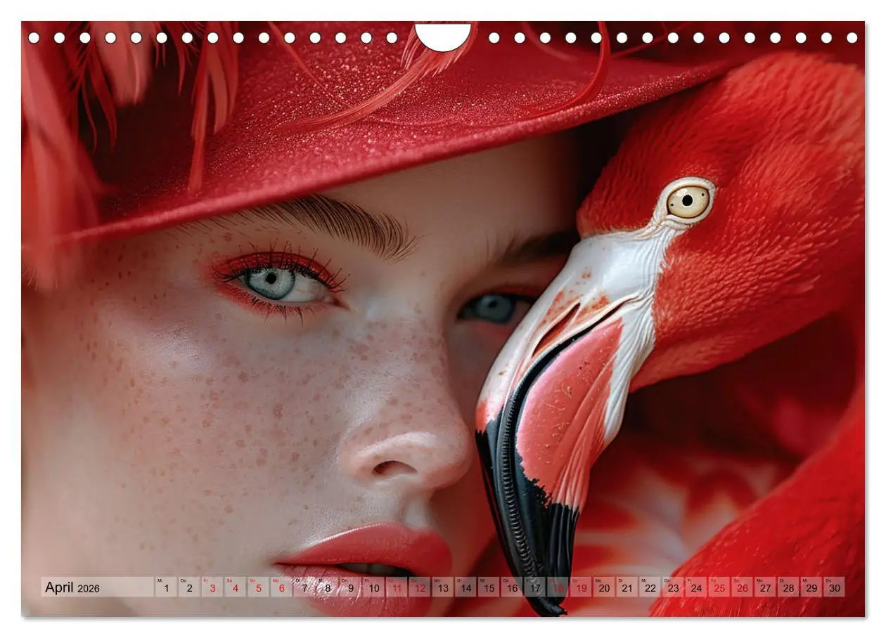 Bild: 9783457328200 | Farbenfrohe Schönheiten (Wandkalender 2026 DIN A4 quer), CALVENDO...
