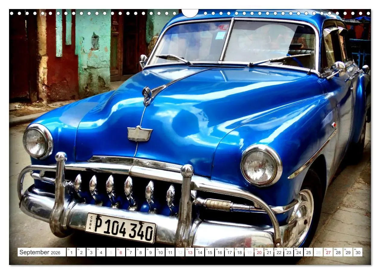 Bild: 9783457948200 | American Classics (Wandkalender 2026 DIN A3 quer), CALVENDO...