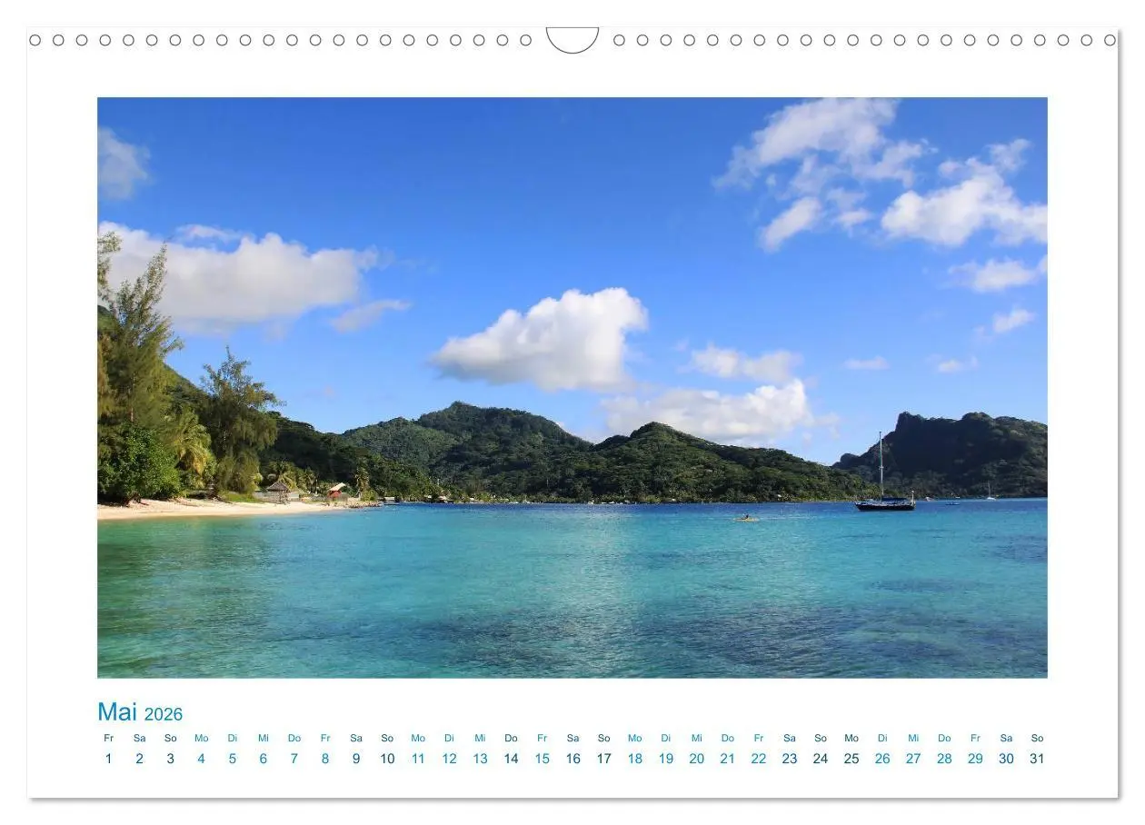 Bild: 9783516038200 | Französisch-Polynesien Trauminseln im Südpazifik (Wandkalender 2026...