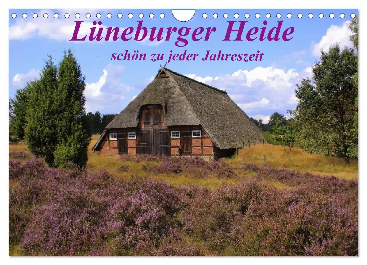 Cover: 9783516108200 | Lüneburger Heide - schön zu jeder Jahreszeit (Wandkalender 2026 DIN...