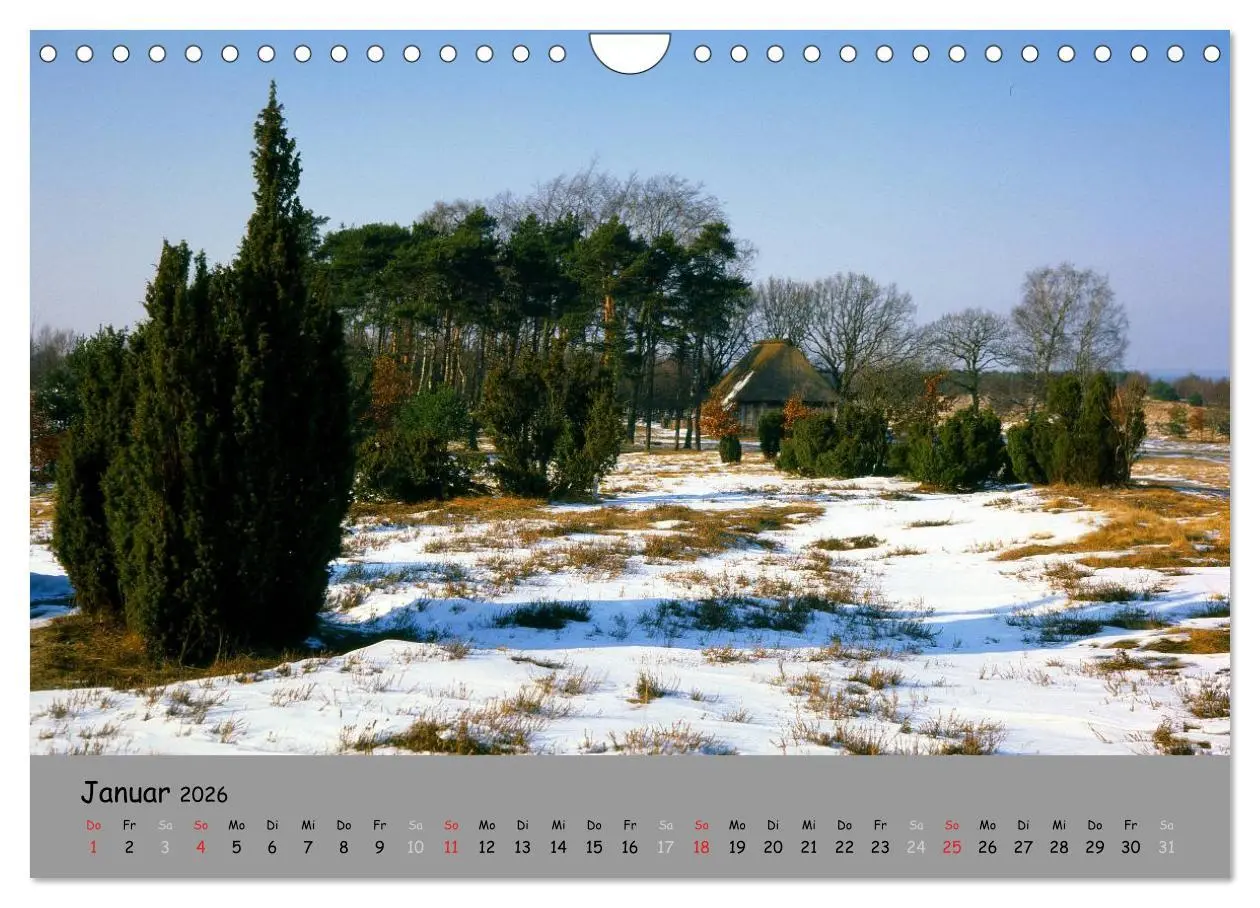 Bild: 9783516108200 | Lüneburger Heide - schön zu jeder Jahreszeit (Wandkalender 2026 DIN...