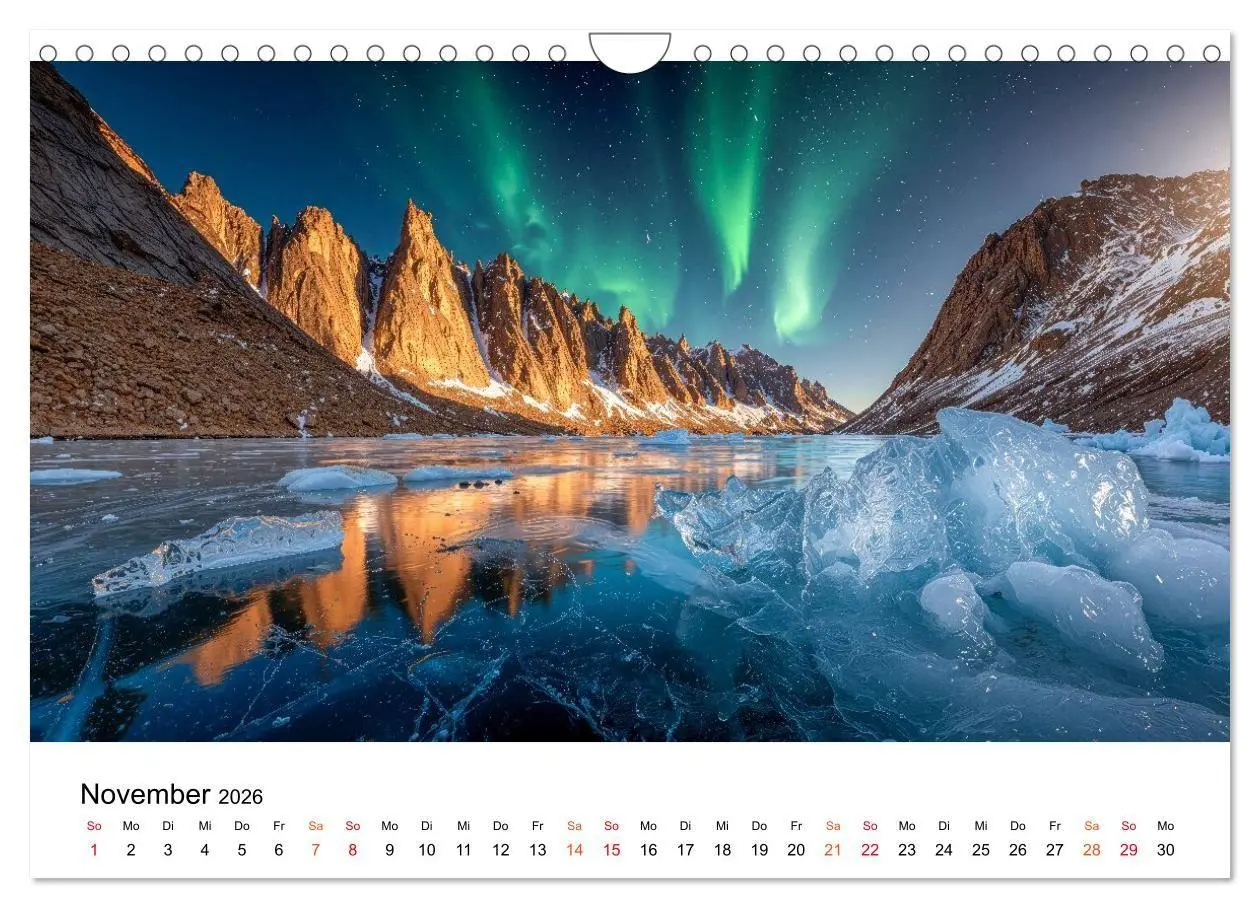 Bild: 9783516658200 | Aurora Borealis - Polarlicht Nordlicht (Wandkalender 2026 DIN A4...