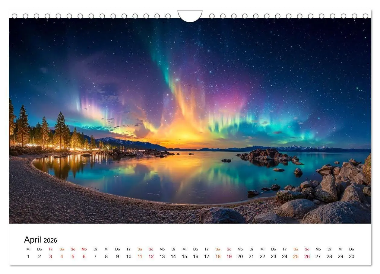 Bild: 9783516658200 | Aurora Borealis - Polarlicht Nordlicht (Wandkalender 2026 DIN A4...