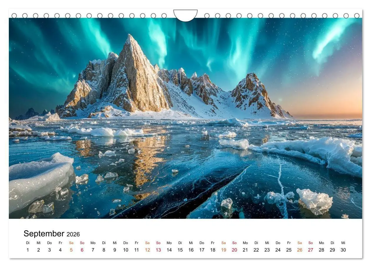 Bild: 9783516658200 | Aurora Borealis - Polarlicht Nordlicht (Wandkalender 2026 DIN A4...