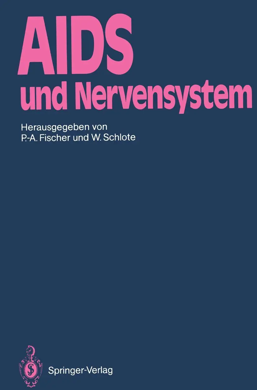 Cover: 9783540178200 | AIDS und Nervensystem | Wolfgang Schlote (u. a.) | Taschenbuch | x