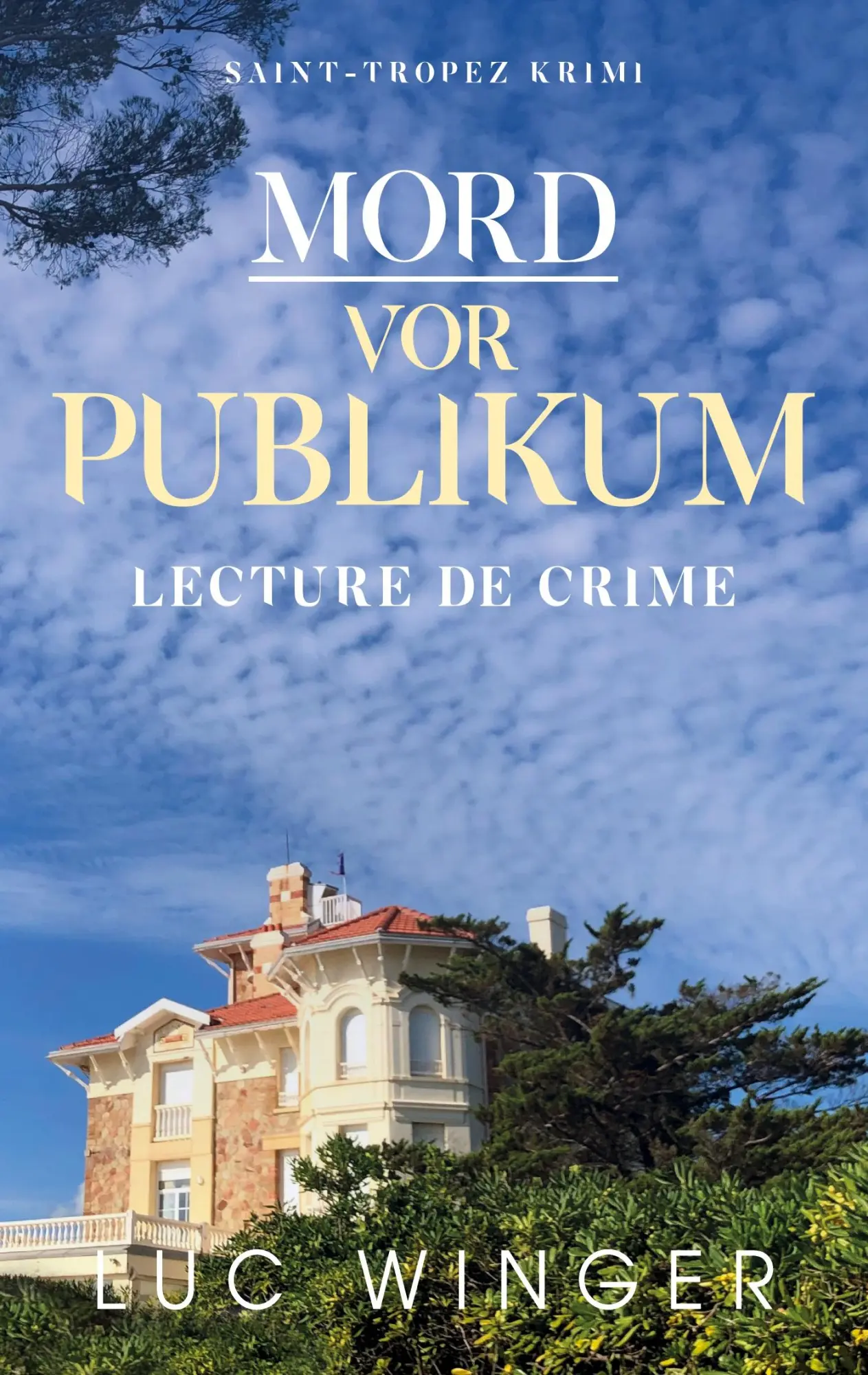 Cover: 9783753408200 | Mord vor Publikum | Lecture de crime | Luc Winger | Taschenbuch | 2021