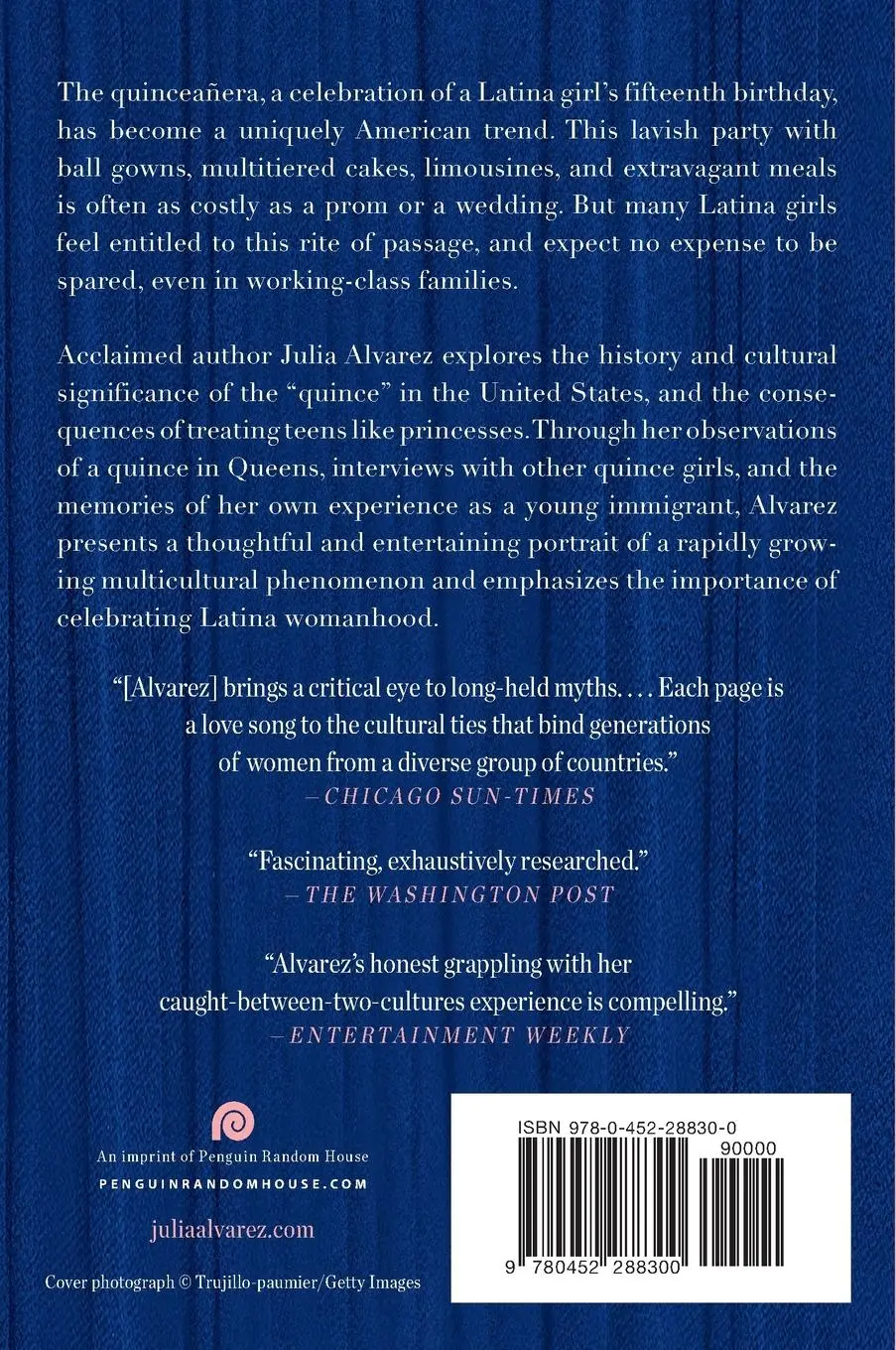 Rückseite: 9780452288300 | Once Upon a Quinceanera | Coming of Age in the USA | Julia Alvarez