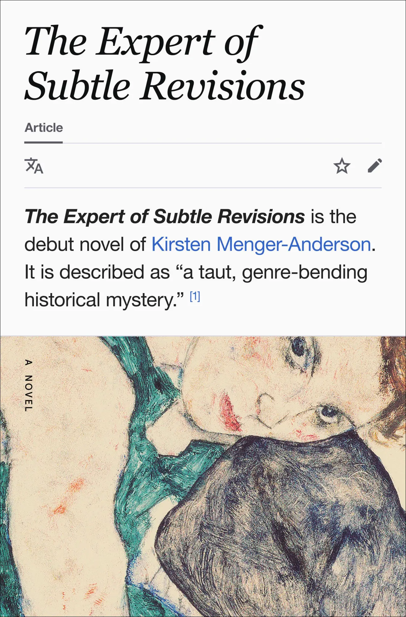 Cover: 9780593798300 | The Expert of Subtle Revisions | Kirsten Menger-Anderson | Buch | 2025