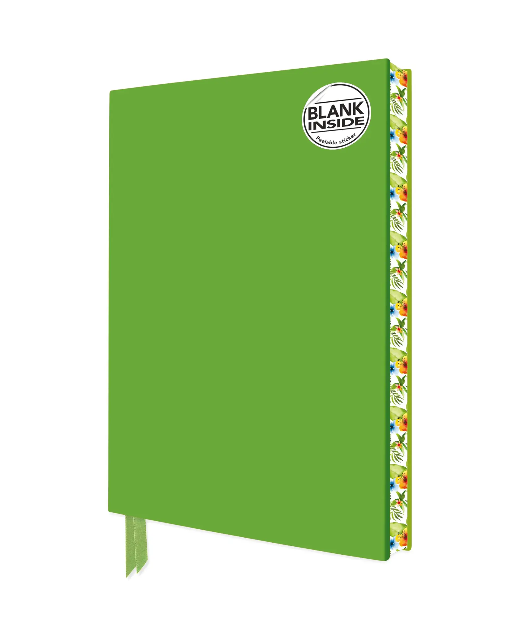 Cover: 9781804178300 | Spring Green Blank Artisan Notebook (Flame Tree Journals) | Publishing