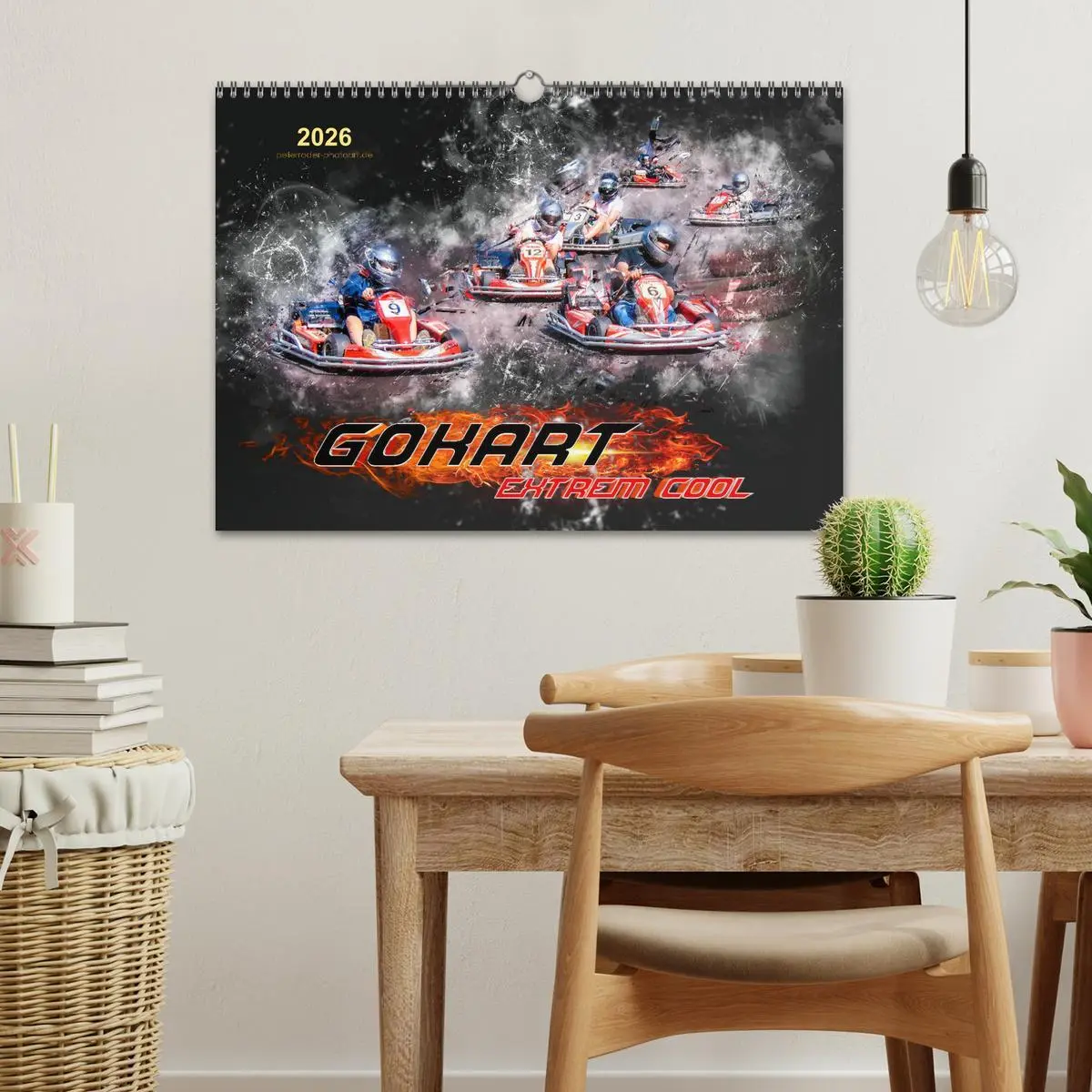 Bild: 9783457868300 | GoKart - extrem cool (Wandkalender 2026 DIN A3 quer), CALVENDO...