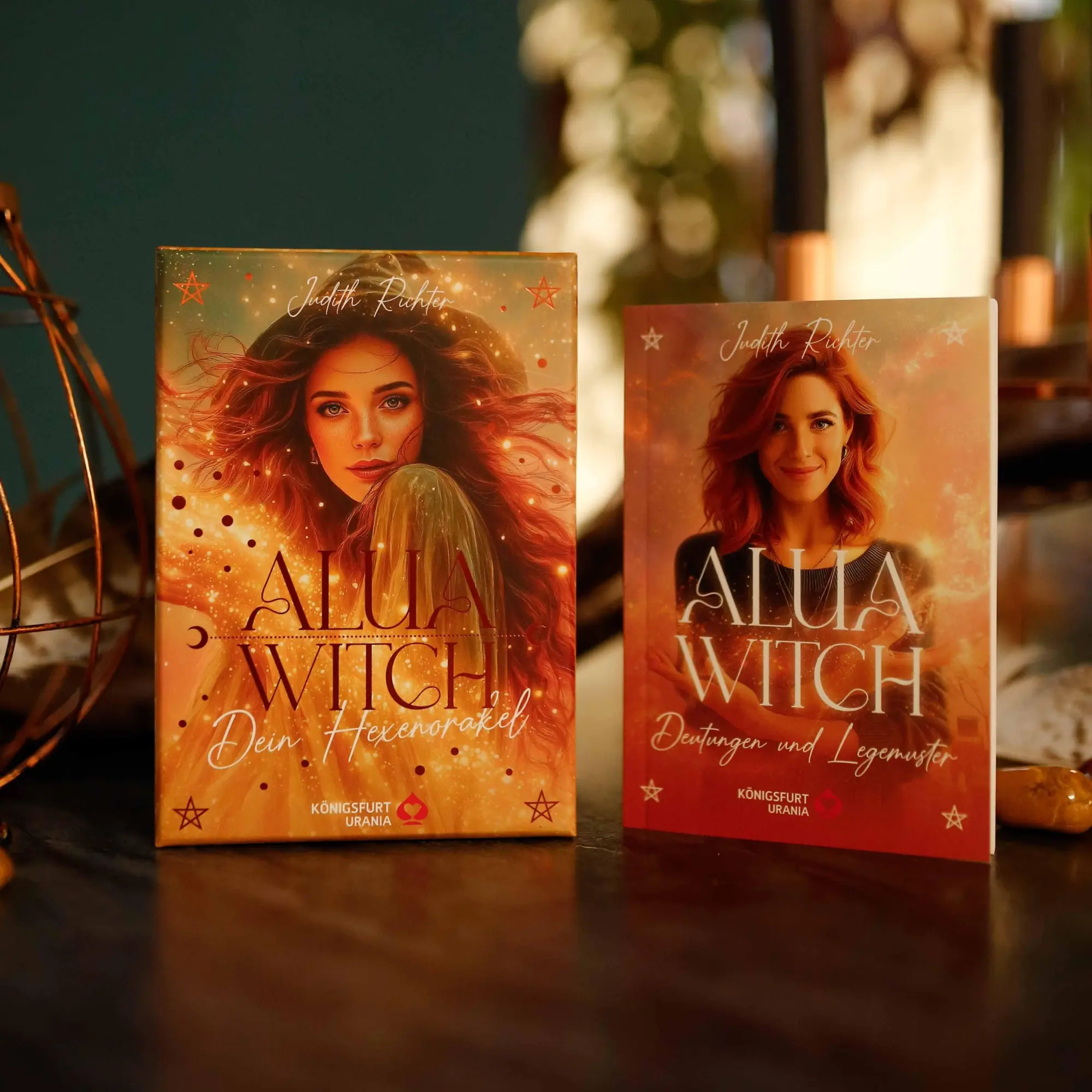 Bild: 9783868268300 | Alua Witch - Dein Hexenorakel - 40 Orakelkarten-96-seitiges Booklet