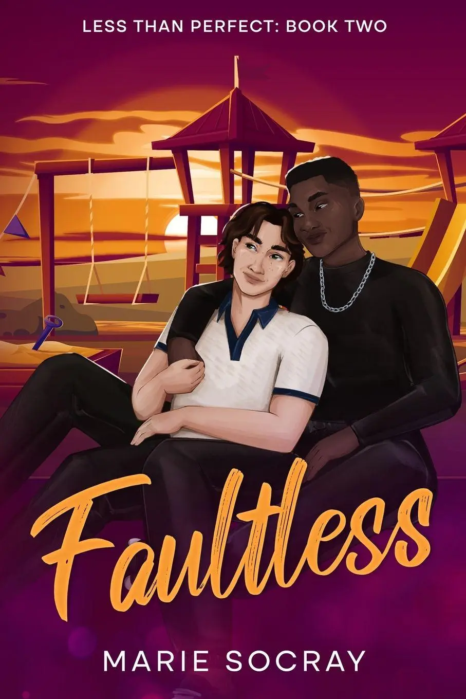Cover: 9798994868300 | Faultless | A MM Childhood Friends to Lovers Romance | Marie Socray