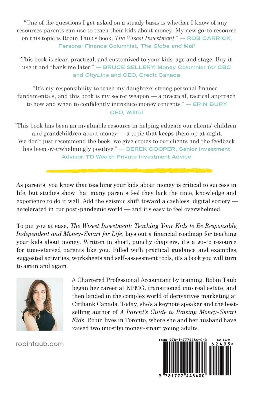 Rückseite: 9781777448400 | The Wisest Investment | Robin Taub | Taschenbuch | Englisch | 2021