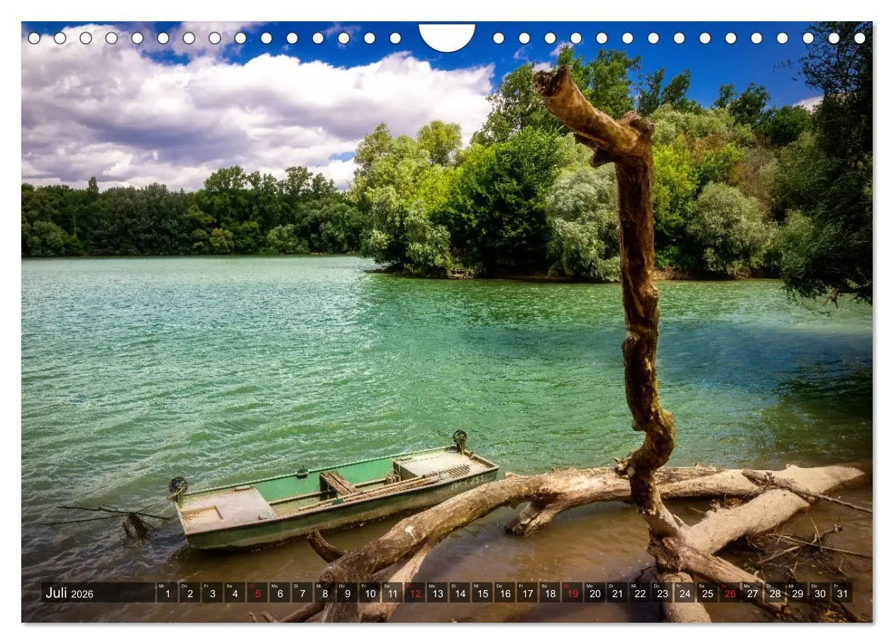 Bild: 9783457928400 | Ketsch am Rhein (Wandkalender 2026 DIN A4 quer), CALVENDO...