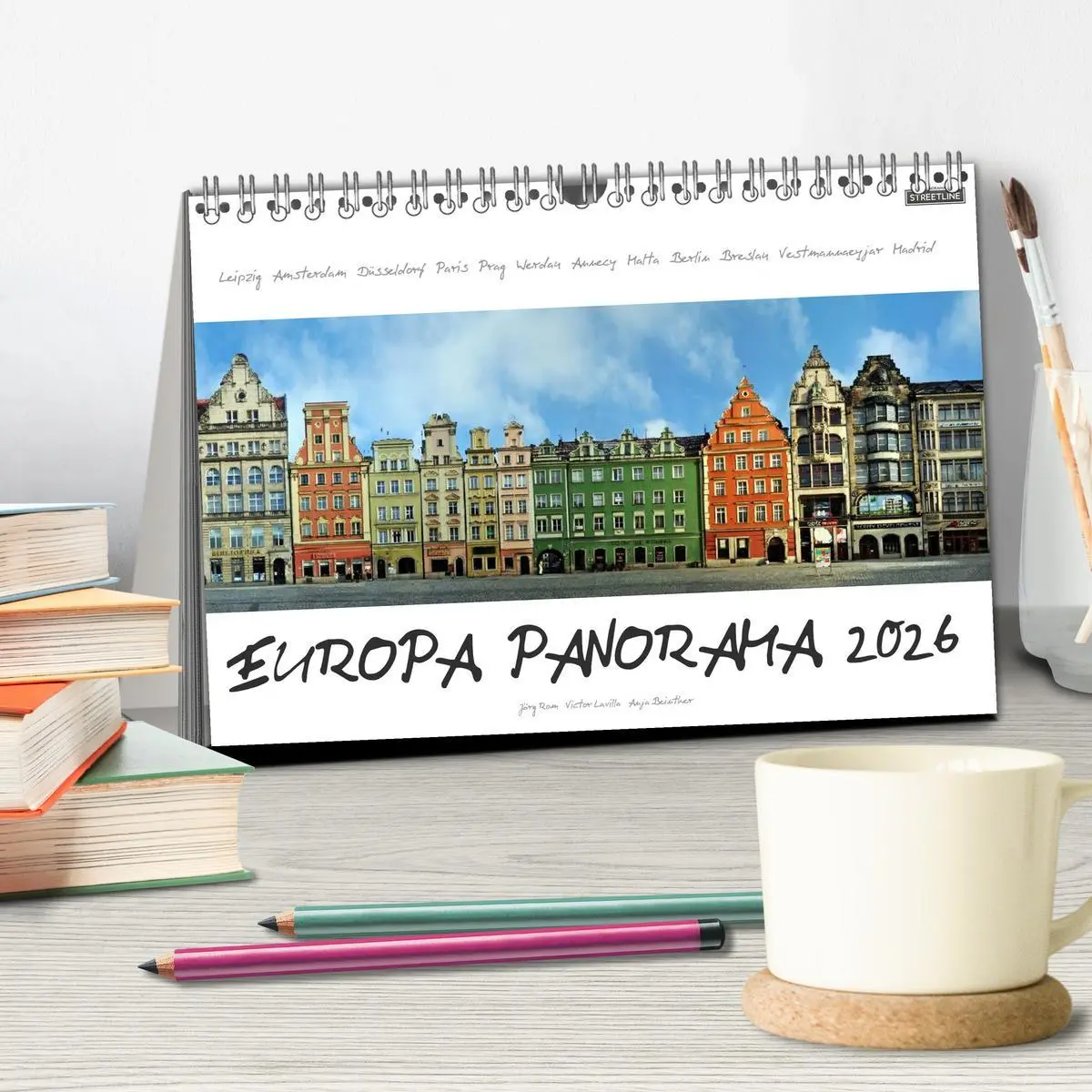 Bild: 9783516188400 | Europa Panorama 2026 (Tischkalender 2026 DIN A5 quer), CALVENDO...