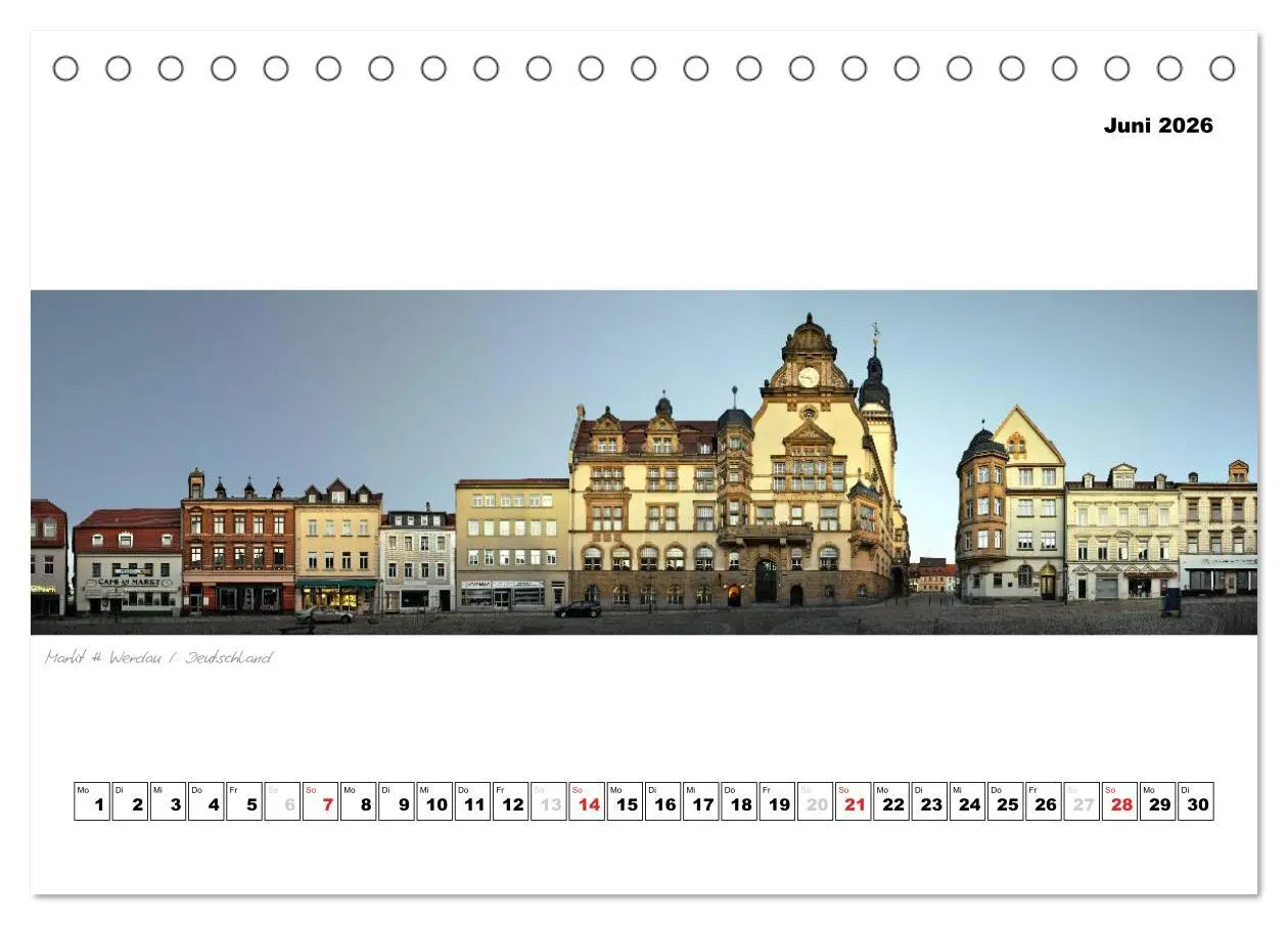 Bild: 9783516188400 | Europa Panorama 2026 (Tischkalender 2026 DIN A5 quer), CALVENDO...