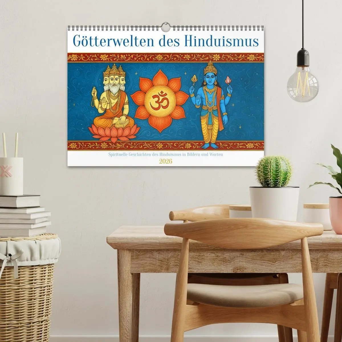 Bild: 9783516708400 | Götterwelten des Hinduismus (Wandkalender 2026 DIN A3 quer),...
