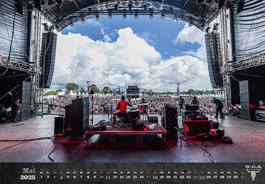 Bild: 9783966648400 | Wacken Kalender 2025 | Kalender | Spiralbindung | Deutsch | 2025