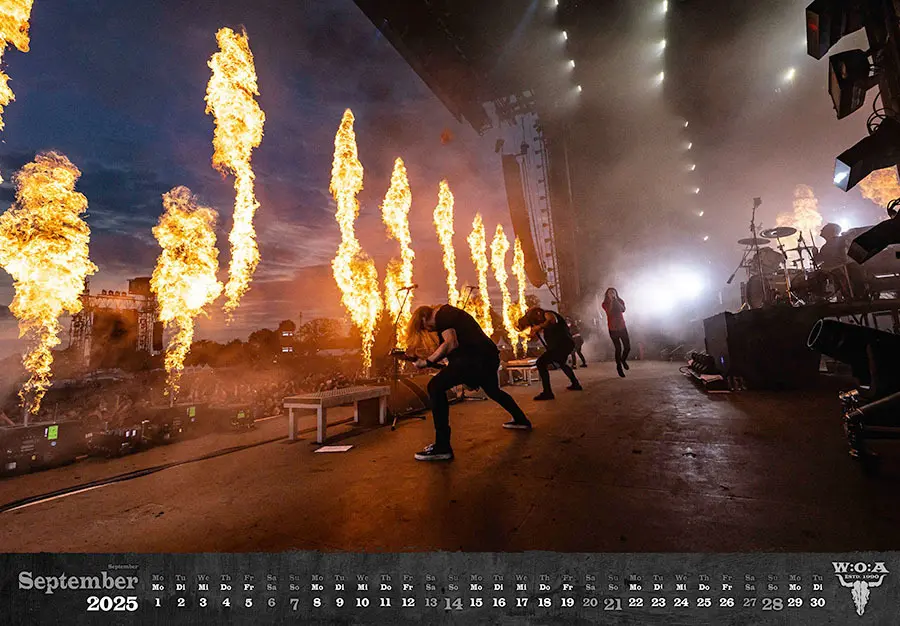 Bild: 9783966648400 | Wacken Kalender 2025 | Kalender | Spiralbindung | Deutsch | 2025