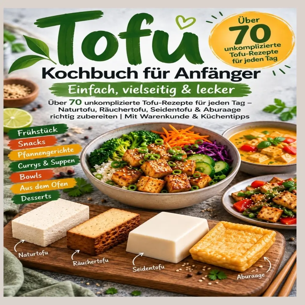 Cover: 9789403938400 | Tofu Kochbuch für Anfänger - Einfach, vielseitig &amp; lecker | Kaffmann