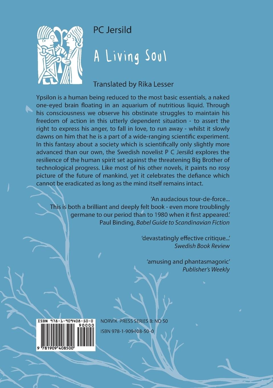 Rückseite: 9781909408500 | A Living Soul | P C Jersild | Taschenbuch | Kartoniert / Broschiert