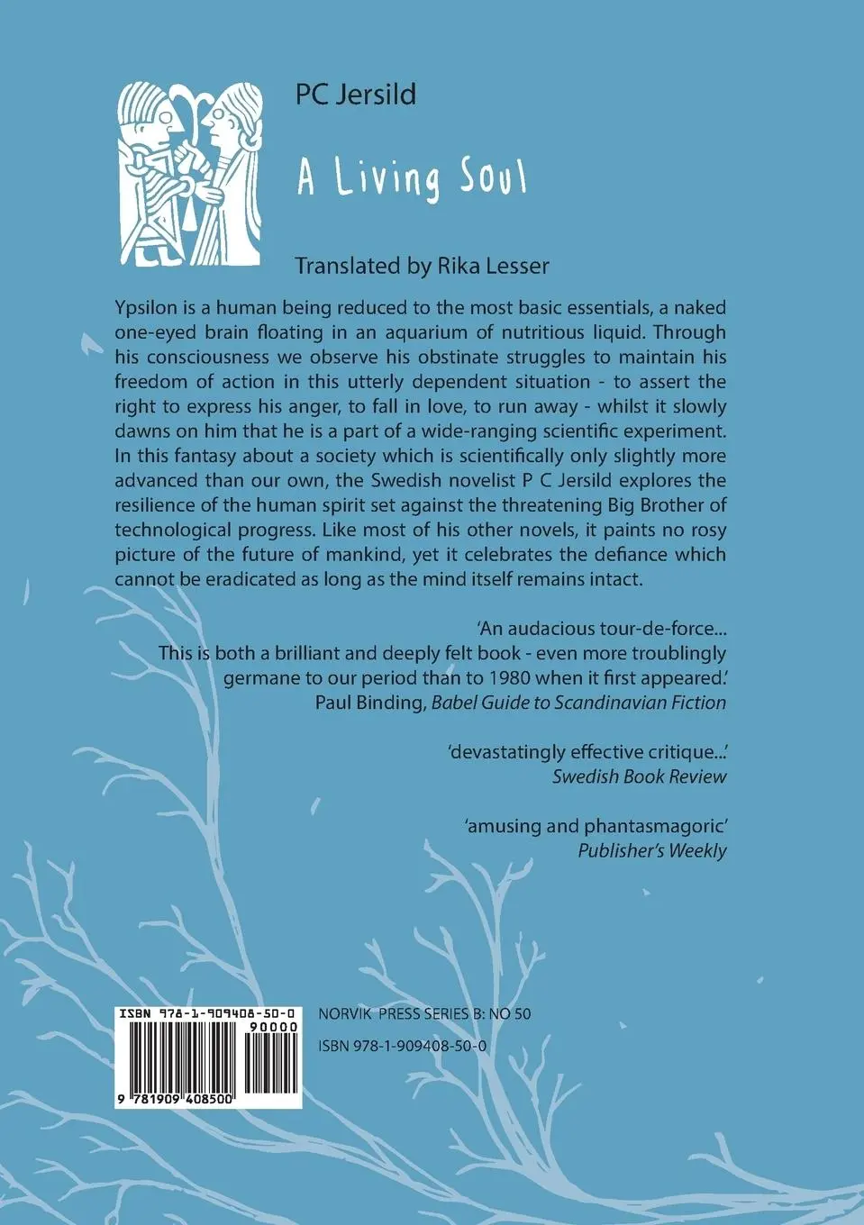 Rückseite: 9781909408500 | A Living Soul | P C Jersild | Taschenbuch | Kartoniert / Broschiert