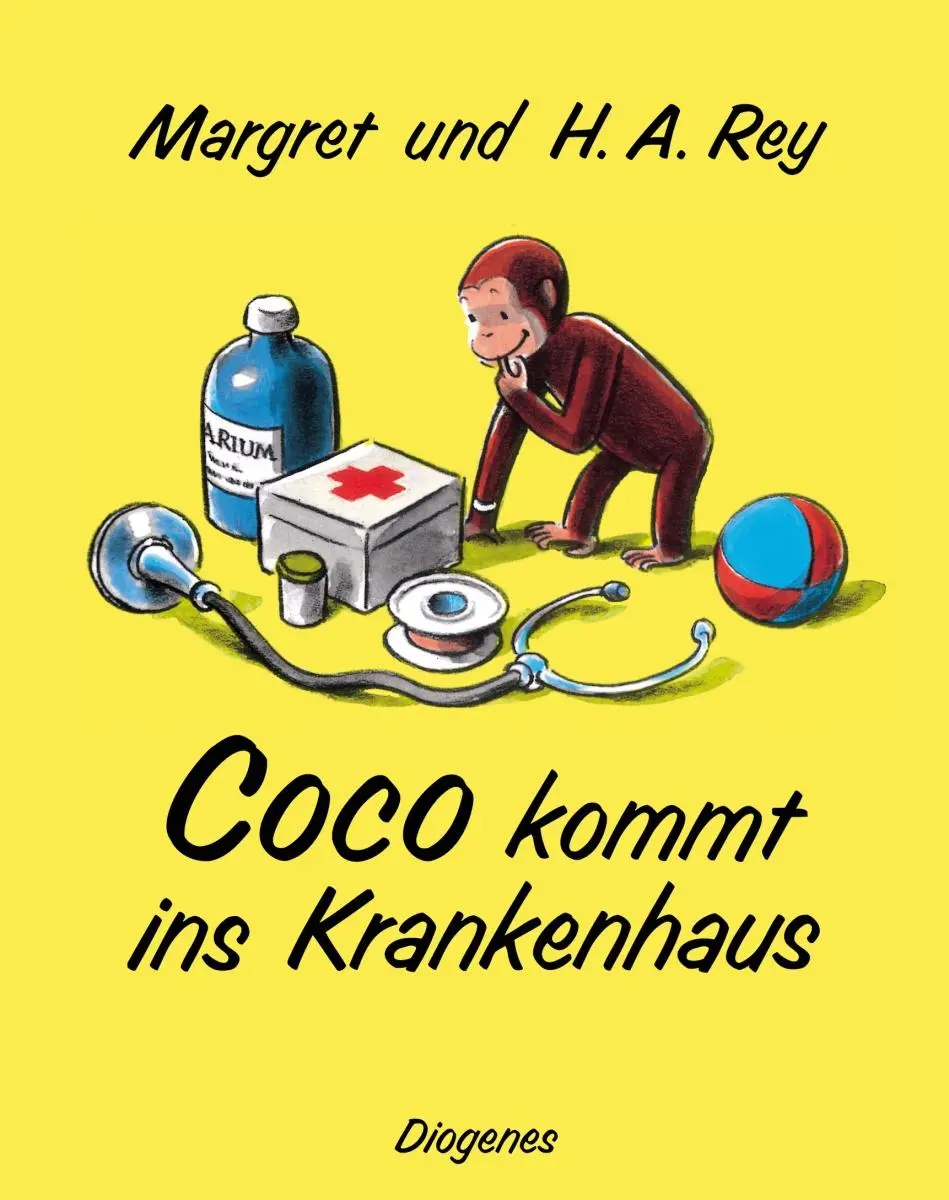 Cover: 9783257008500 | Coco kommt ins Krankenhaus | Margret Rey (u. a.) | Buch | 50 S. | 2014