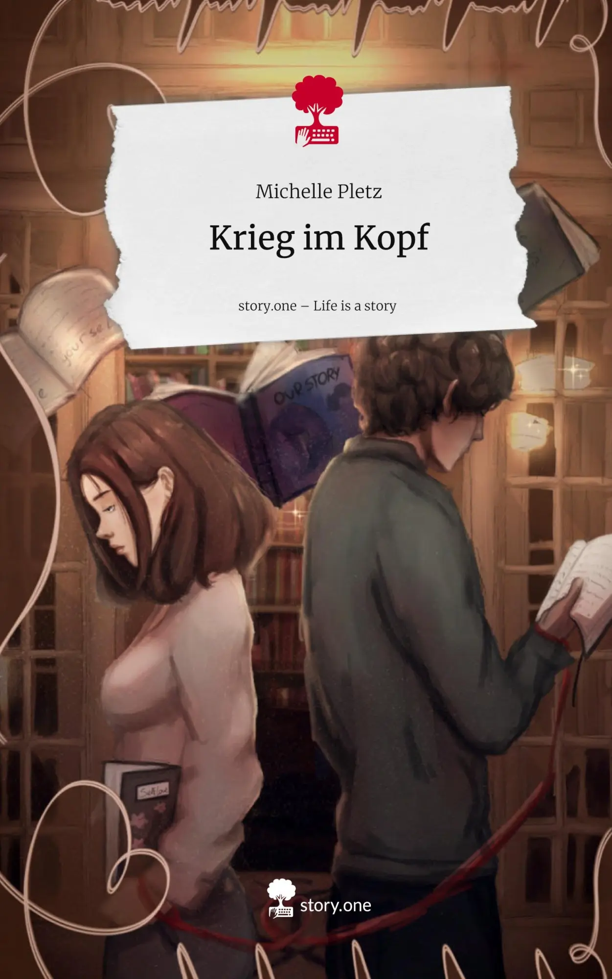 Cover: 9783711588500 | Krieg im Kopf. Life is a Story - story.one | Michelle Pletz | Buch