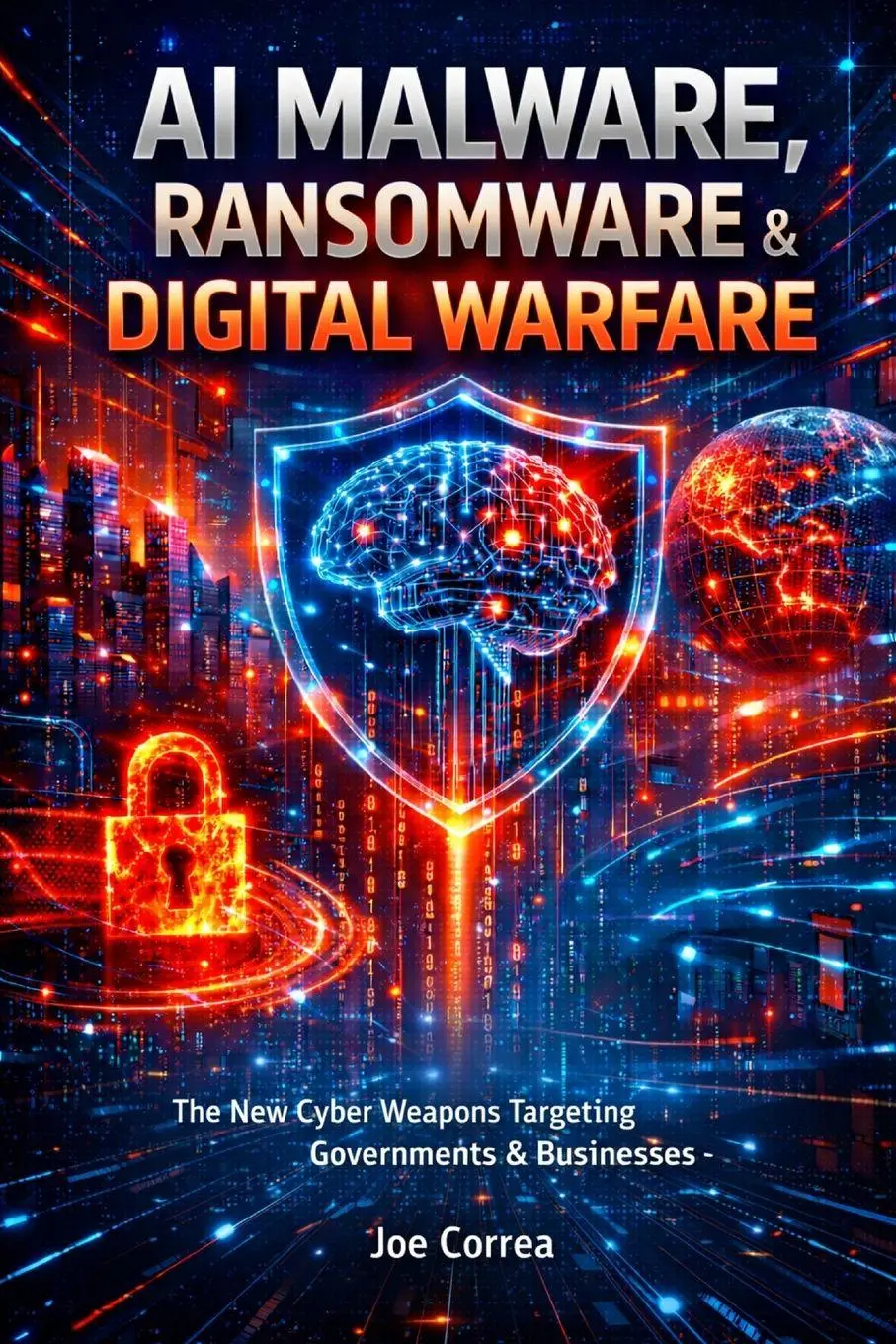 Cover: 9798295598500 | AI Malware, Ransomware &amp; Digital Warfare | Joe Correa | Taschenbuch