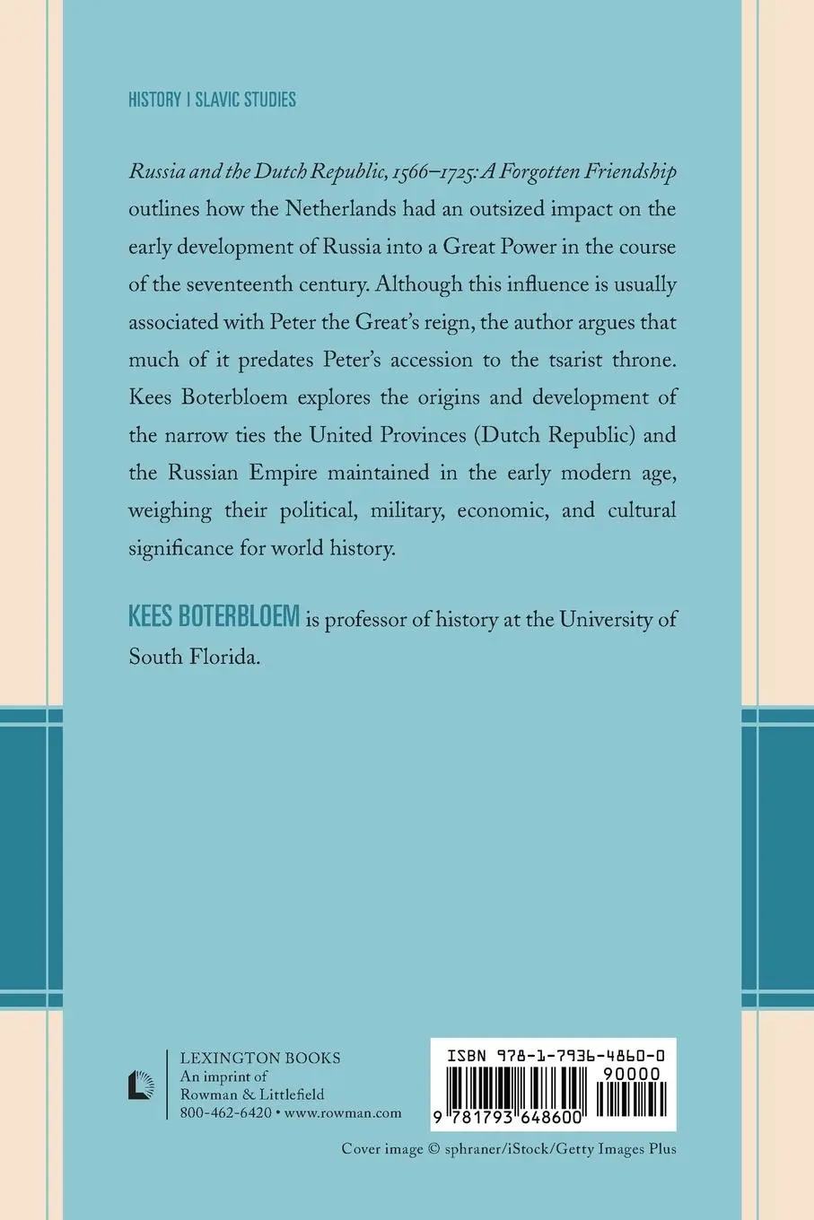 Rückseite: 9781793648600 | Russia and the Dutch Republic, 1566-1725 | A Forgotten Friendship