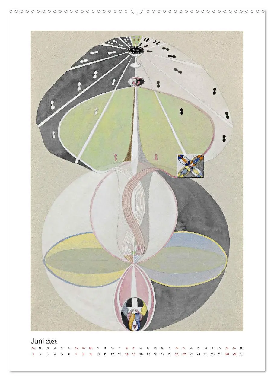 Bild: 9783383968600 | Hilma af Klint - Ein Jahr voller mystischer Kunst (hochwertiger...
