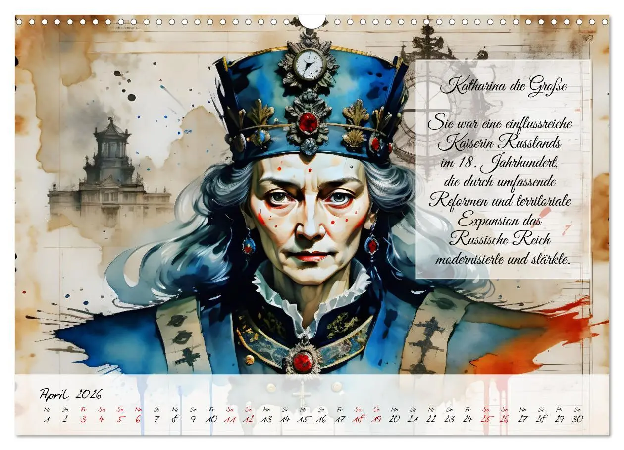 Bild: 9783457388600 | Legendäre Ikonen der Geschichte (Wandkalender 2026 DIN A3 quer),...