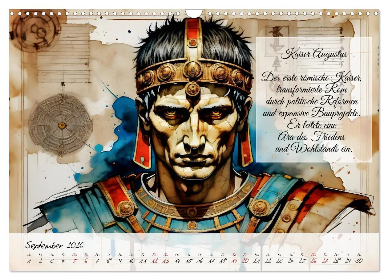 Bild: 9783457388600 | Legendäre Ikonen der Geschichte (Wandkalender 2026 DIN A3 quer),...