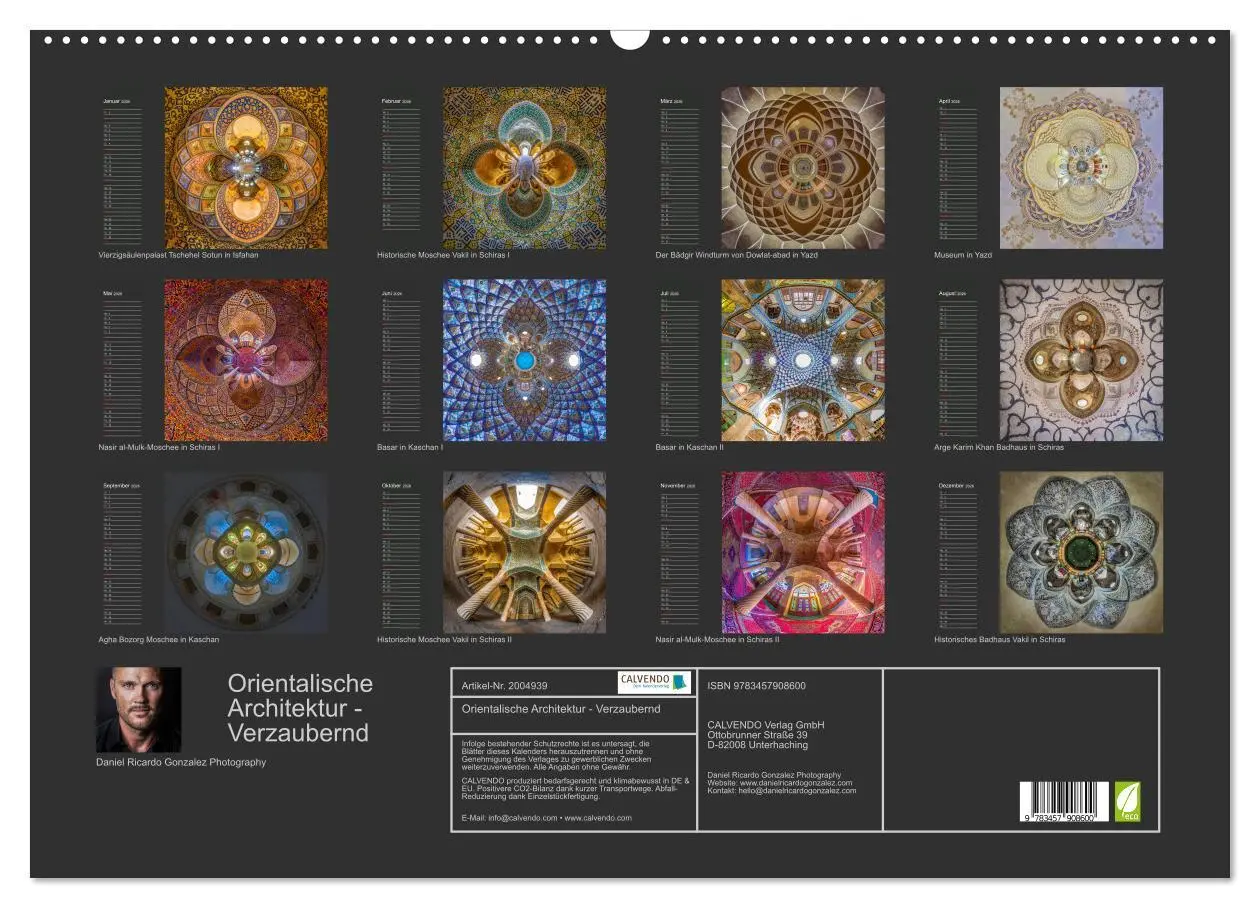 Bild: 9783457908600 | Orientalische Architektur - Verzaubernd (Wandkalender 2026 DIN A2...