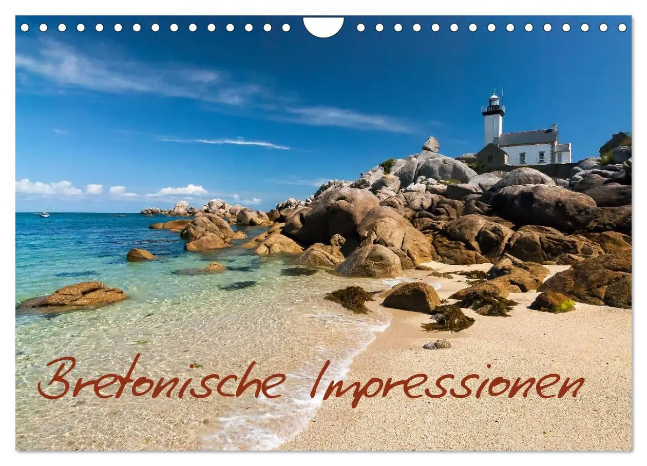 Cover: 9783516168600 | Bretonische Impressionen (Wandkalender 2026 DIN A4 quer), CALVENDO...