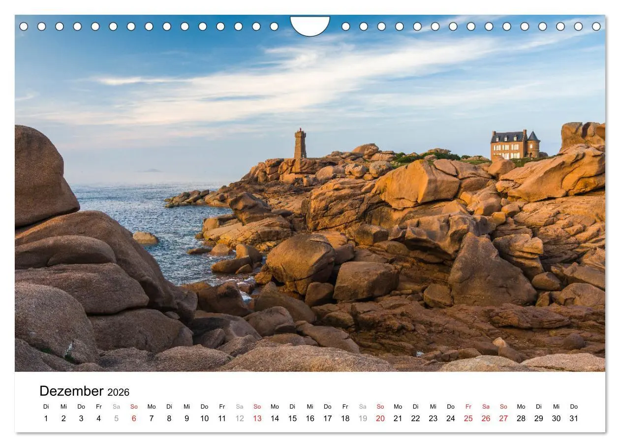 Bild: 9783516168600 | Bretonische Impressionen (Wandkalender 2026 DIN A4 quer), CALVENDO...