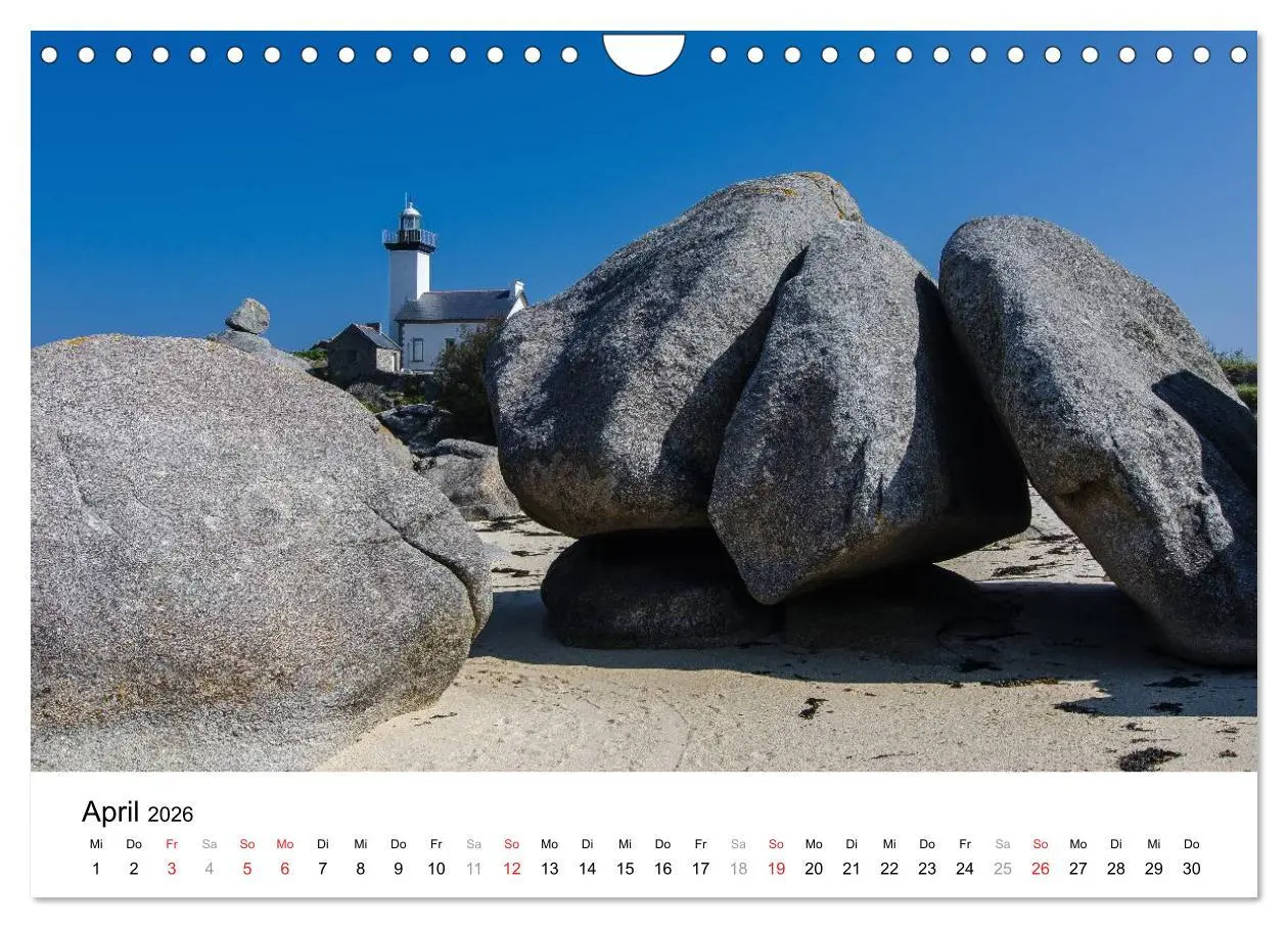 Bild: 9783516168600 | Bretonische Impressionen (Wandkalender 2026 DIN A4 quer), CALVENDO...