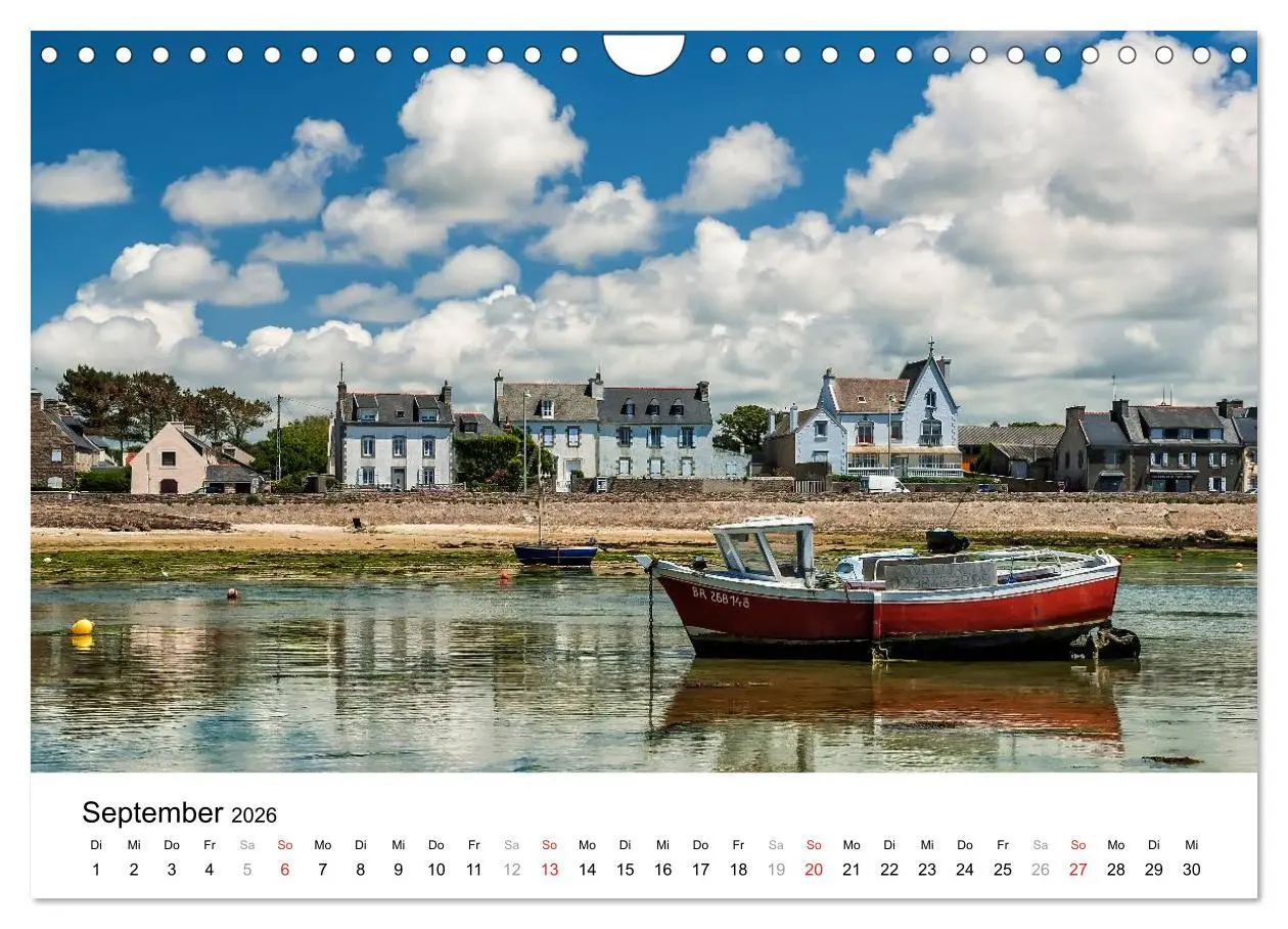 Bild: 9783516168600 | Bretonische Impressionen (Wandkalender 2026 DIN A4 quer), CALVENDO...