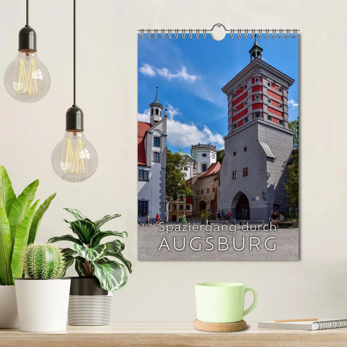 Bild: 9783516478600 | Spaziergang durch Augsburg (Wandkalender 2026 DIN A4 hoch),...
