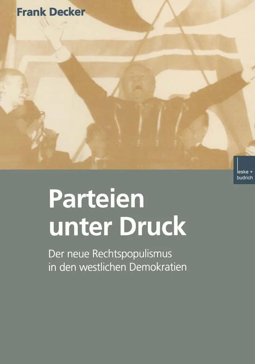 Cover: 9783810028600 | Parteien unter Druck | Frank Decker | Taschenbuch | 384 S. | Deutsch