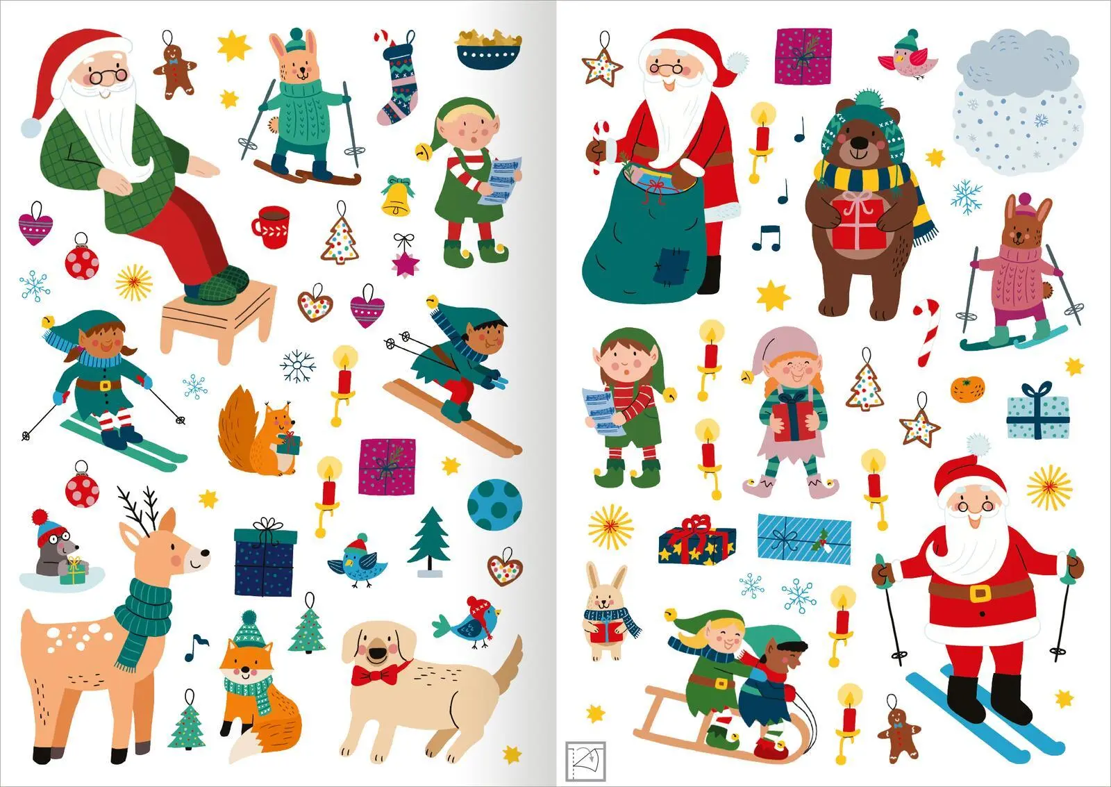 Bild: 9783845848600 | Meine Sticker-Fotowelt - Wichtelweihnacht | Lena Bellermann | Buch