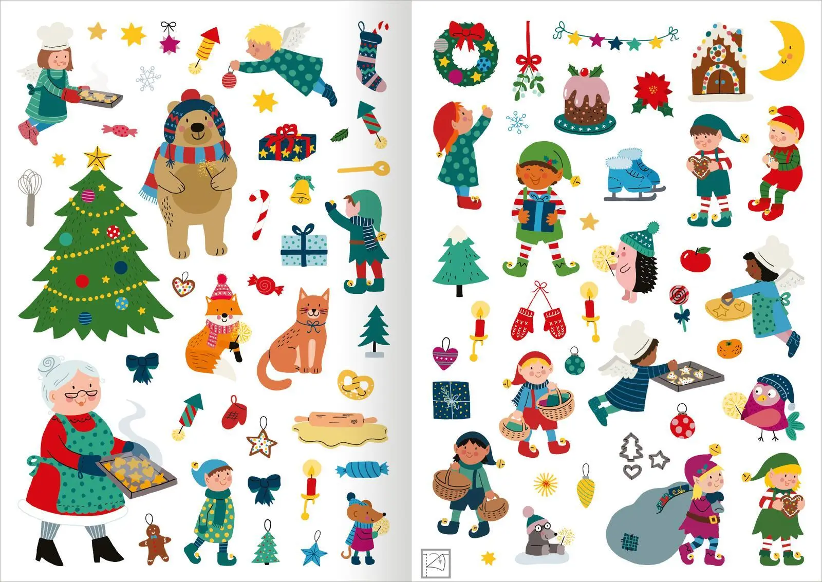 Bild: 9783845848600 | Meine Sticker-Fotowelt - Wichtelweihnacht | Lena Bellermann | Buch