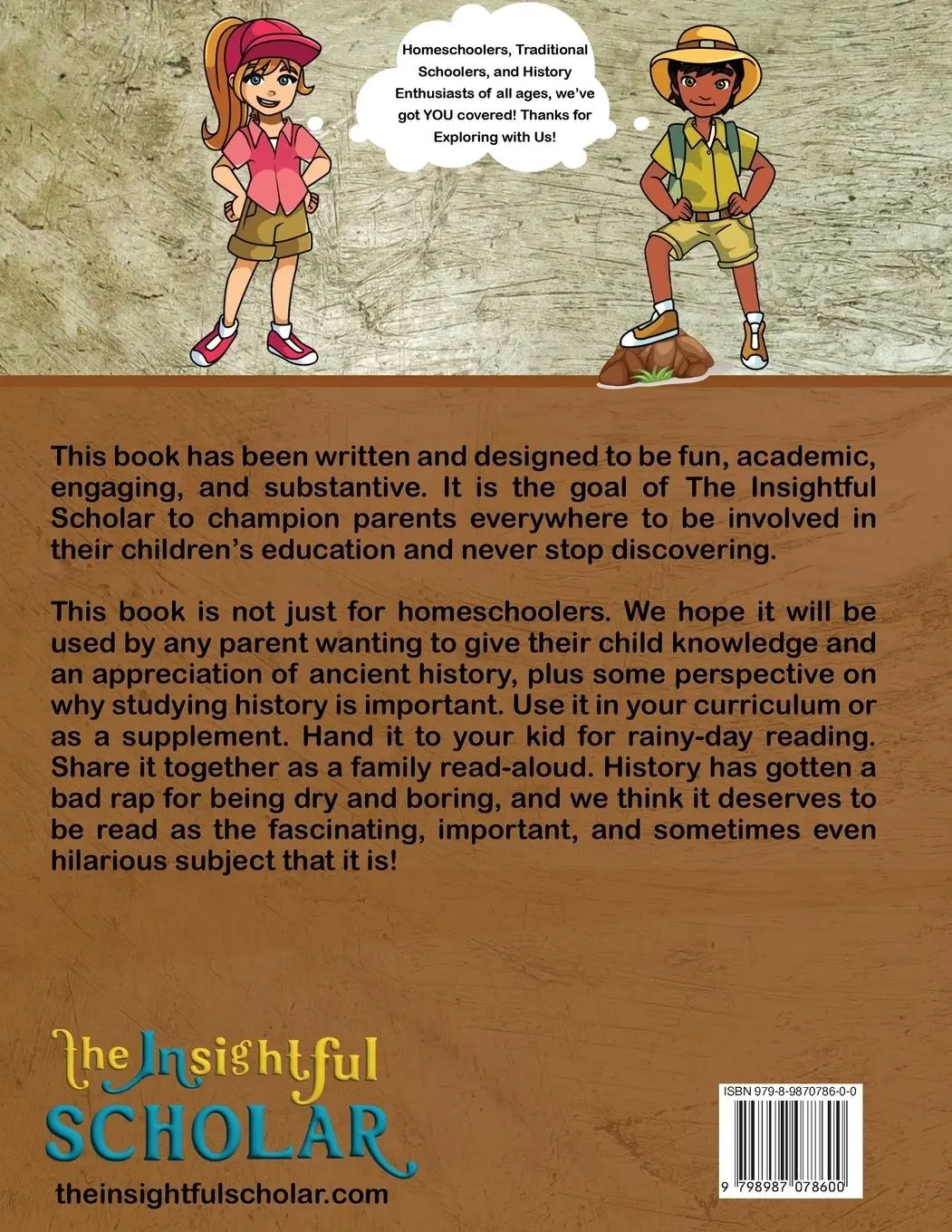 Rückseite: 9798987078600 | A Fun Homeschooling History Curriculum for Kids! Ancient...