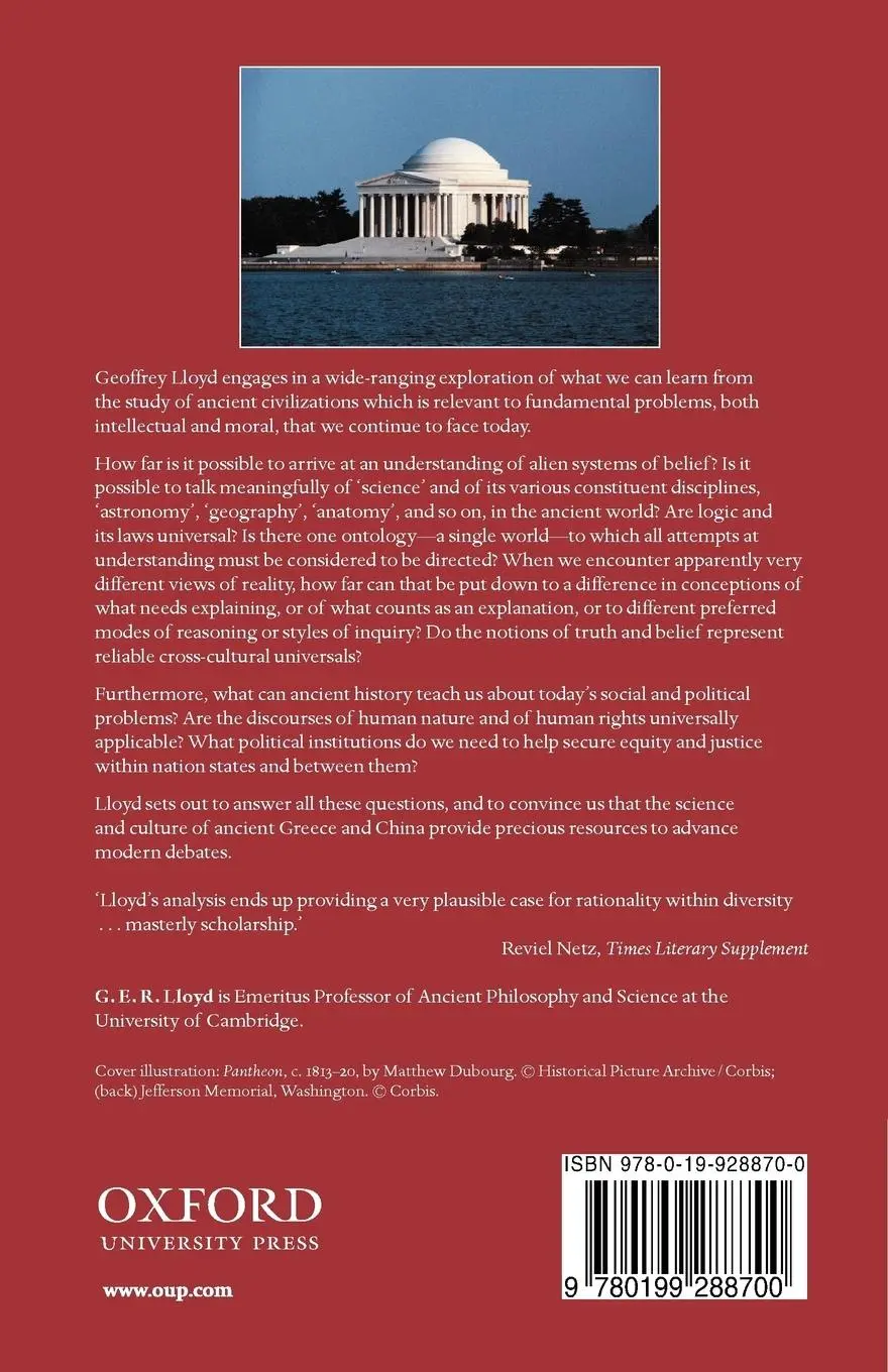 Rückseite: 9780199288700 | Ancient Worlds, Modern Reflections | Geoffrey E. R. Lloyd (u. a.)